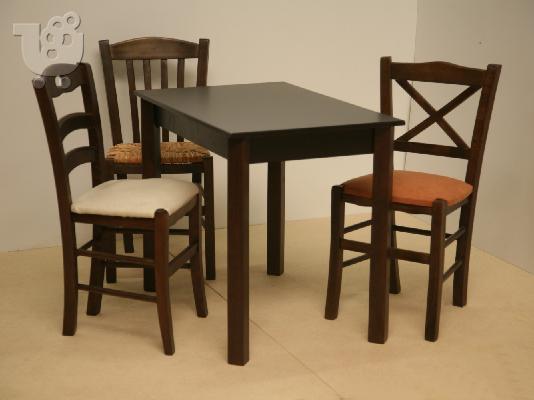 PoulaTo: Φθηνές παραδοσιακές ξύλινες καρέκλες καφενείου εστιατορίου τραπέζια